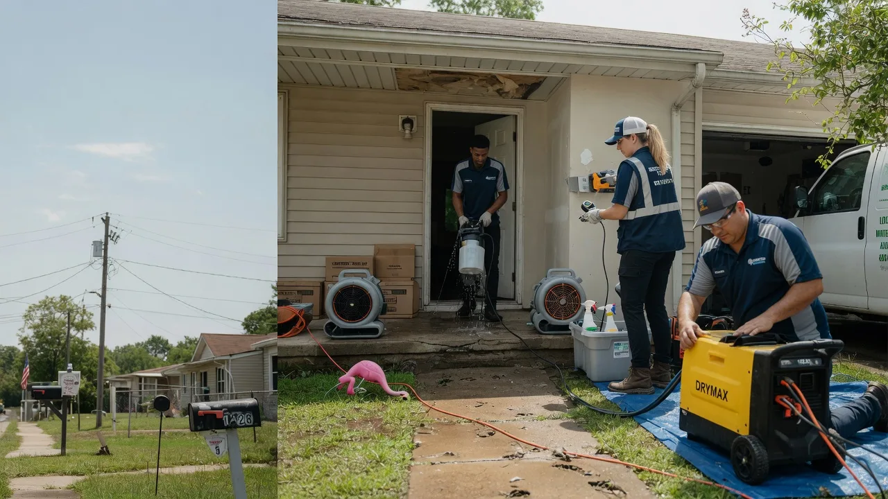 Storm Damage Water Removal in Terrytown, NE near me